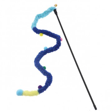 Фото3.Вудочка Змійка плюш, 46см